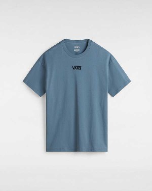 Blue Women Vans Flying V Oversized T Shirts Australia | VN9803572