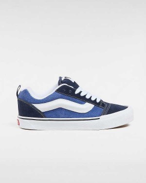 Blue Women Vans Knu Skool Skate Shoes Australia | VN9805714