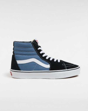 Blue Women Vans Sk8-Hi Sneakers Australia | VN8719302