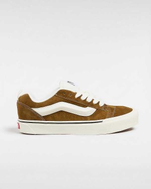 Brown Men Vans Knu Skool Sneakers Australia | VN9502816