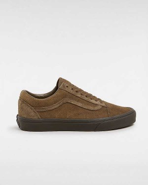 Brown Men Vans Old Skool Sneakers Australia | VN7352094