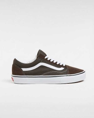 Brown Men Vans Old Skool Sneakers Australia | VN8530947