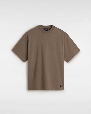 Brown Men Vans Original Standards T Shirts Australia | VN8439207