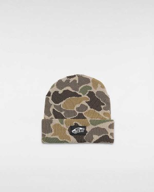 Brown Unisex Vans Classic Tall Cuff Beanie Australia | VN0568249