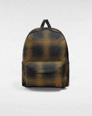 Brown Unisex Vans Old Skool Backpacks Australia | VN2537604