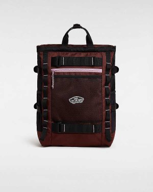 Brown Unisex Vans Sherwin Backpacks Australia | VN4298371