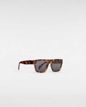 Brown Unisex Vans Squared Off Sunglasses Australia | VN0218534