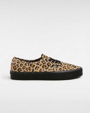 Brown Women Vans Authentic Creeper Sneakers Australia | VN9468357