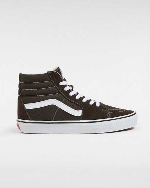 Brown Women Vans Colour Theory Sk8-Hi Sneakers Australia | VN4809735