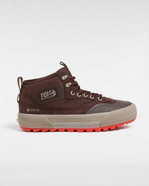 Brown Women Vans MTE Half Cab Gore-tex Shoes Australia | VN4258096