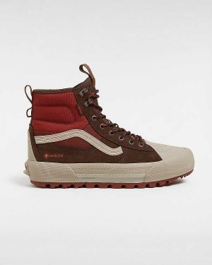 Brown Women Vans MTE Sk8-Hi Gore-tex Shoes Australia | VN3704269