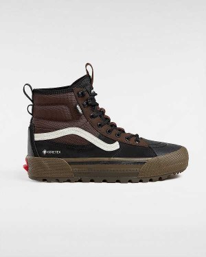 Brown Women Vans MTE Sk8-Hi Gore-tex Shoes Australia | VN3406879