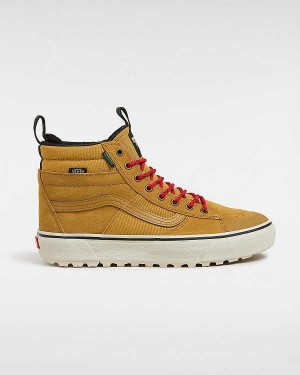 Brown Women Vans MTE Sk8-Hi Waterproof Shoes Australia | VN4952803