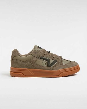 Brown Women Vans Upland Suede Sneakers Australia | VN5913827