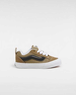 Green Kids' Vans Knu Skool (4-8 Years) Sneakers Australia | VN1294675