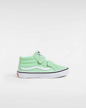 Green Kids' Vans SK8-Mid Reissue (4-8 years) Sneakers Australia | VN5734692