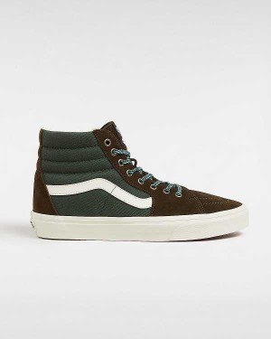 Green Men Vans Colour Theory Sk8-Hi Skate Shoes Australia | VN1340869