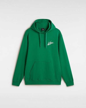 Green Men Vans Dettori Loose Hoodie Australia | VN3801724