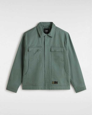 Green Men Vans Mcavoy Station Jacket Australia | VN6192540