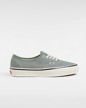 Green Men Vans Premium Authentic 44 Duck Canvas Shoes Australia | VN9870256