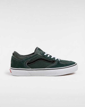 Green Men Vans Rowley Skate Shoes Australia | VN7023946