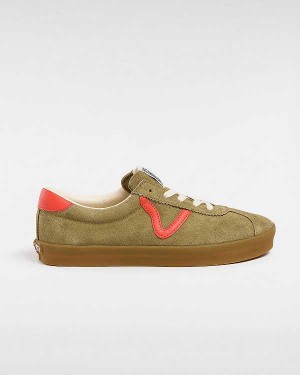 Green Men Vans Sport Low Sneakers Australia | VN2468593