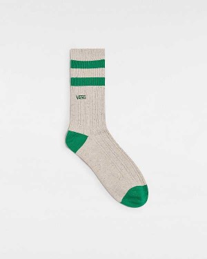 Green Unisex Vans Classic Crew (1 Pair) Socks Australia | VN4051236