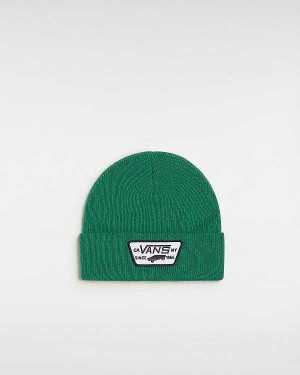 Green Unisex Vans Milford Beanie Australia | VN0718256