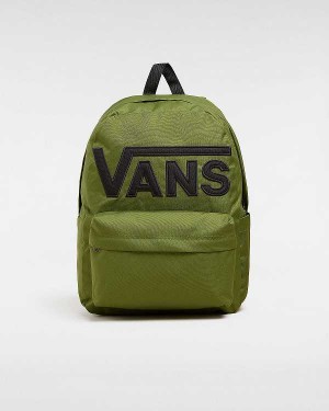 Green Unisex Vans Old Skool Drop V Backpacks Australia | VN5476201