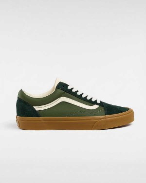 Green Women Vans Old Skool Sneakers Australia | VN4087529