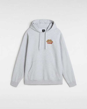 Grey Men Vans Bouya Hoodie Australia | VN4082519