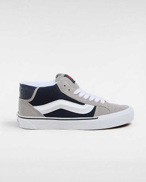 Grey Men Vans Knu Mid Sneakers Australia | VN5094132