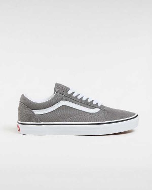 Grey Men Vans Old Skool Sneakers Australia | VN7981062