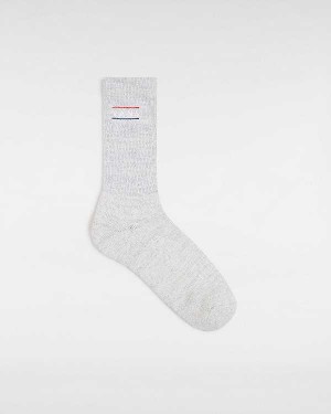 Grey Unisex Vans Half Box Crew (1 Pair) Socks Australia | VN4821905