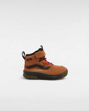 Orange Kids' Vans MTE Mini Crest (1-4 Years) Hiking Boots Australia | VN6123079