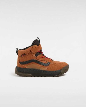 Orange Kids' Vans MTE Mini Crest (4-8 Years) Hiking Boots Australia | VN9123546