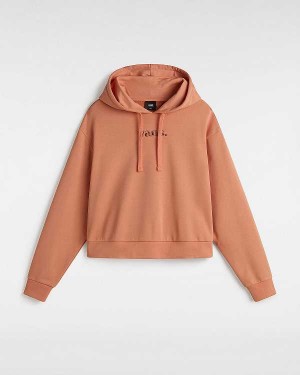 Orange Women Vans Essential Relaxed Fit Hoodie Australia | VN0913745