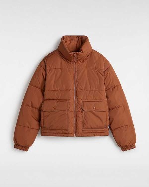 Orange Women Vans MTE Aubrey Primaloft Jacket Australia | VN0439125