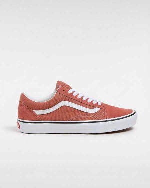 Orange Women Vans Old Skool Sneakers Australia | VN7142859