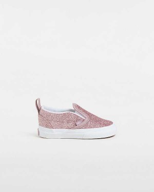 Pink Kids' Vans Classic (1-4 Years) Slip On Shoes Australia | VN9875216