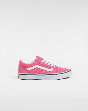 Pink Kids' Vans Old Skool (8-14 Years) Sneakers Australia | VN2074981