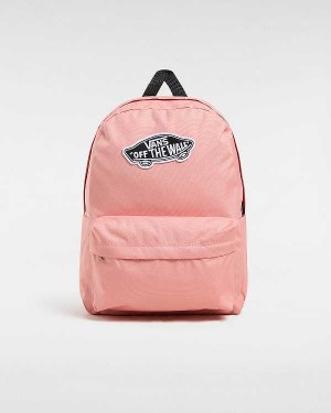 Pink Unisex Vans Old Skool Classic Backpacks Australia | VN4392715