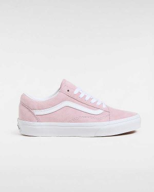 Pink Women Vans Pig Suede Old Skool Sneakers Australia | VN0513789