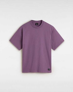 Purple Men Vans Original Standards T Shirts Australia | VN9234815