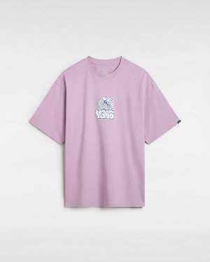 Purple Men Vans Rattler T Shirts Australia | VN0427695