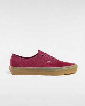 Red Men Vans Authentic Sneakers Australia | VN0419658