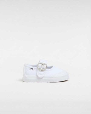 White Kids' Vans Glitter (1-4 Years) Mary Janes Australia | VN9726350