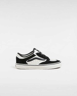 White Kids' Vans Rowley Classic (8-14 Years) Sneakers Australia | VN4986701