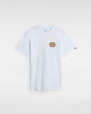 White Men Vans Bouya T Shirts Australia | VN2479860