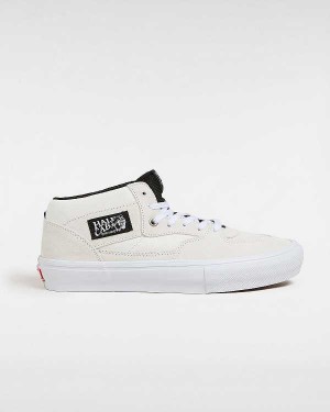 White Men Vans Half Cab Skate Shoes Australia | VN6530217